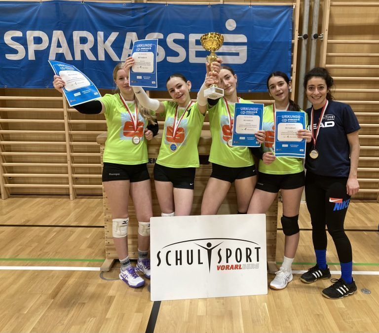 Swea, Anna, Victoria, Carla und Trainer Betül Akman