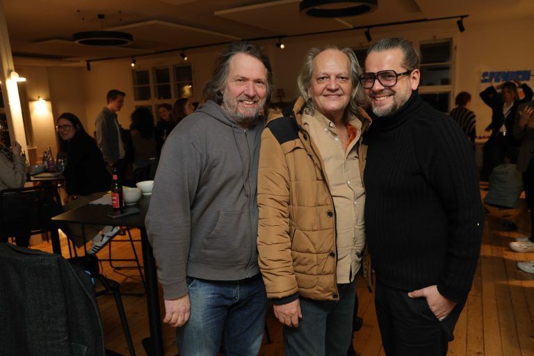 "Talks & Tapas" in "Gelber Fabrik": Thomas Ebner, Werner Branz und Alexander Ess.
