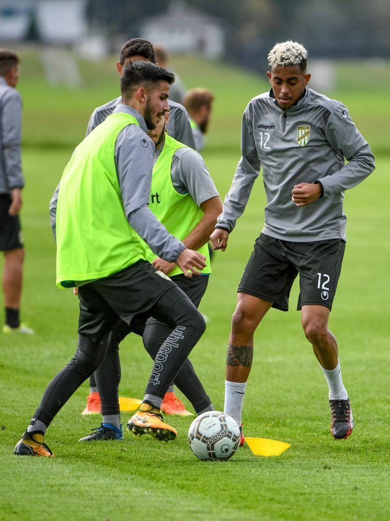 Austria Lustenau: Erstes Training mit head coach Gernot Plassnegger.