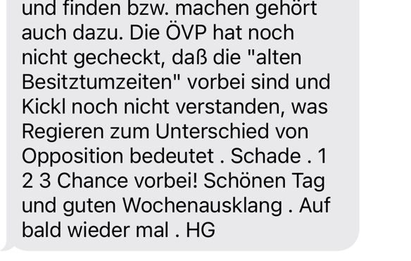 Ex-Vizekanzler Gorbach schimpft auf ÖVP, geht aber auch mit Kickl hart ins Gericht