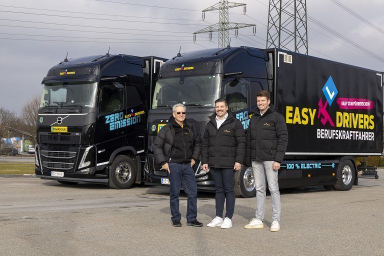 Vollelektrisch zum Lkw-Führerschein: "Bis jetzt haben wir nur positives Feedback bekommen"