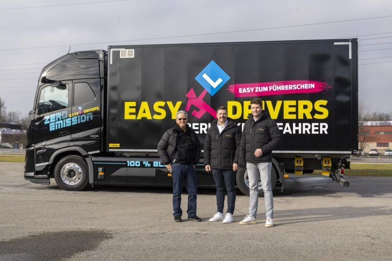 Vollelektrisch zum Lkw-Führerschein: "Bis jetzt haben wir nur positives Feedback bekommen"