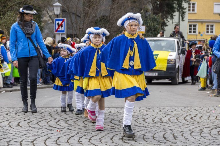 Vorarlbergs größter Faschingsumzug sorgt für Ausnahmezustand in der Montfortstadt