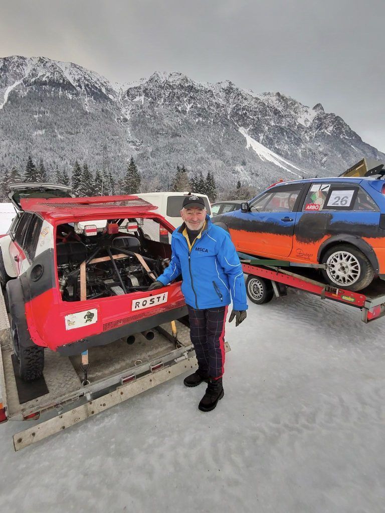 Josef Roschti Gmeiner, Rallye