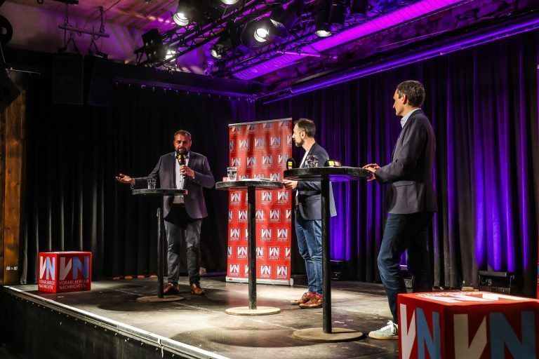 Wahldiskussion in Dornbirn: Was Fäßler und Fässler eint, was sie trennt