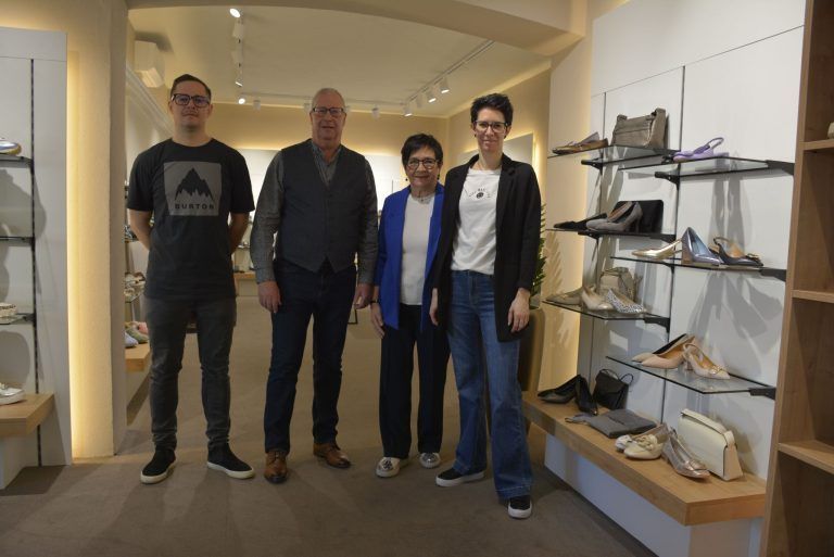 Thomas, Franz, Christine und Elisabeth Alton