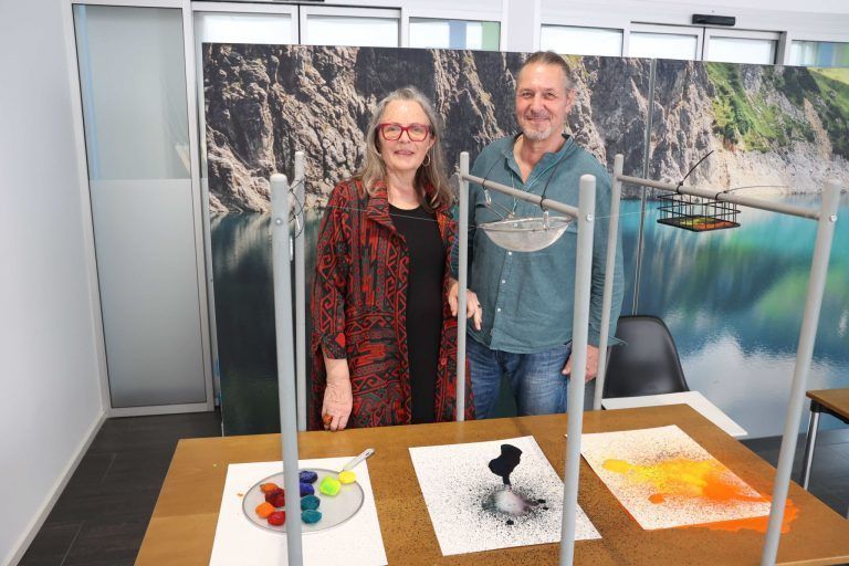 Vielfältige und spannende Kunst: Monika und Robert Thurnwalder.