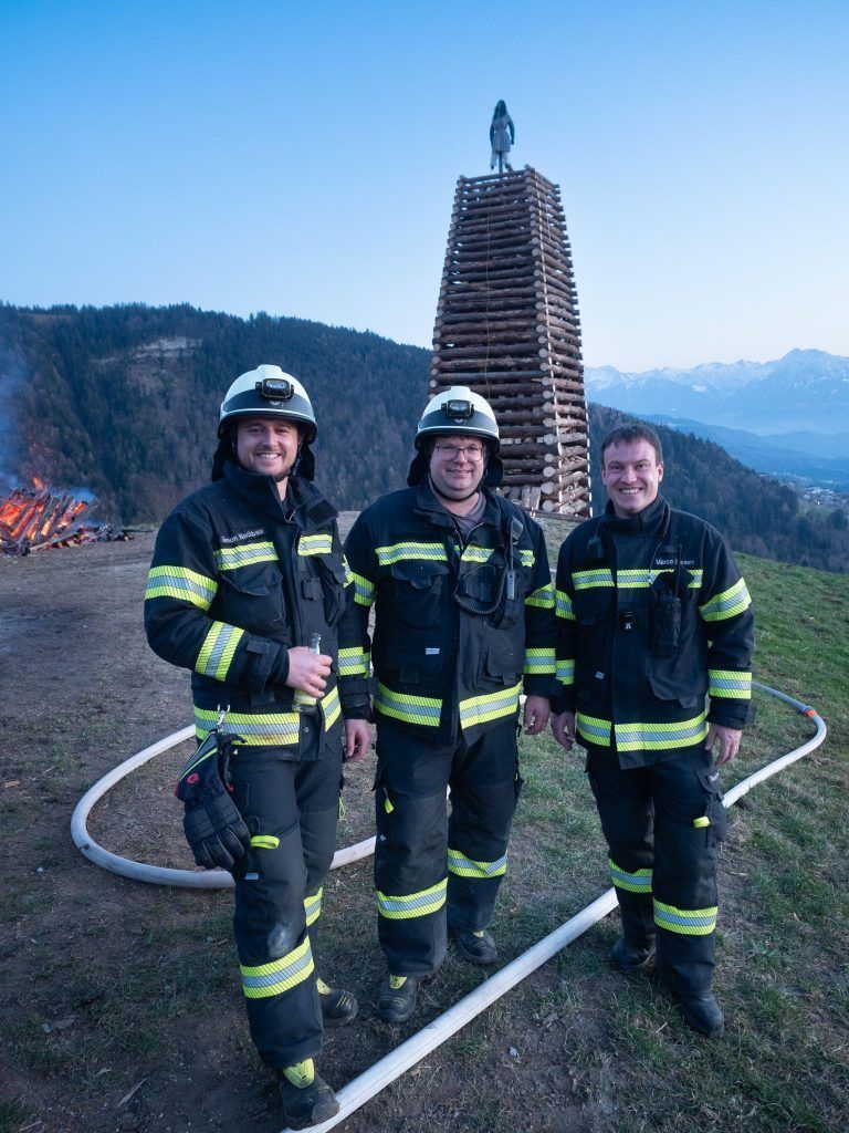 Funkenabbrennen in Fraxern