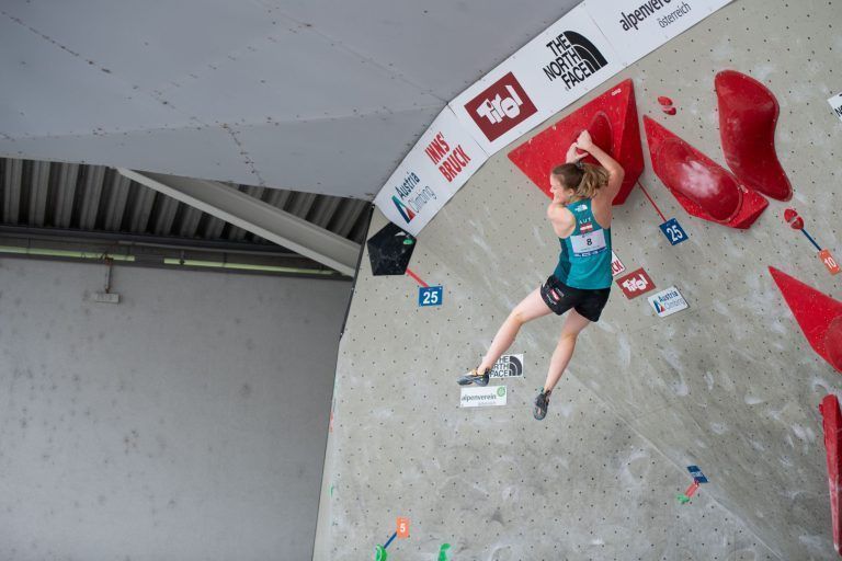 Wettklettern Lea Kempf AV Egg