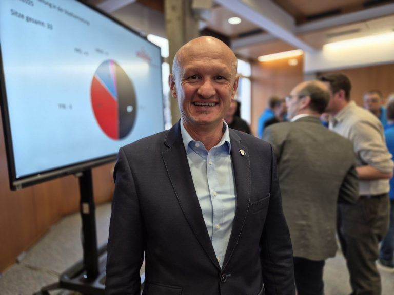 Gemeindewahl 2025, Bürgermeister Simon Tschann gewinnt erneut und bleibt im Amt