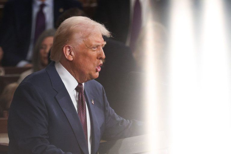 US-DONALD-TRUMP-DELIVERS-JOINT-ADDRESS-TO-CONGRESS