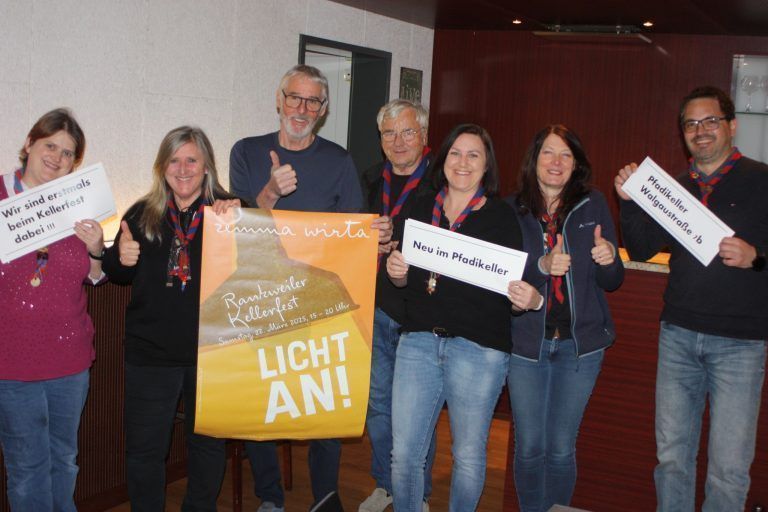 Peter Mück, Armin Wille, Stephan Frick, Nicole Mayer, Priska Reichart und viele mehr organisieren die Premiere der Pfadi Rankweil.
