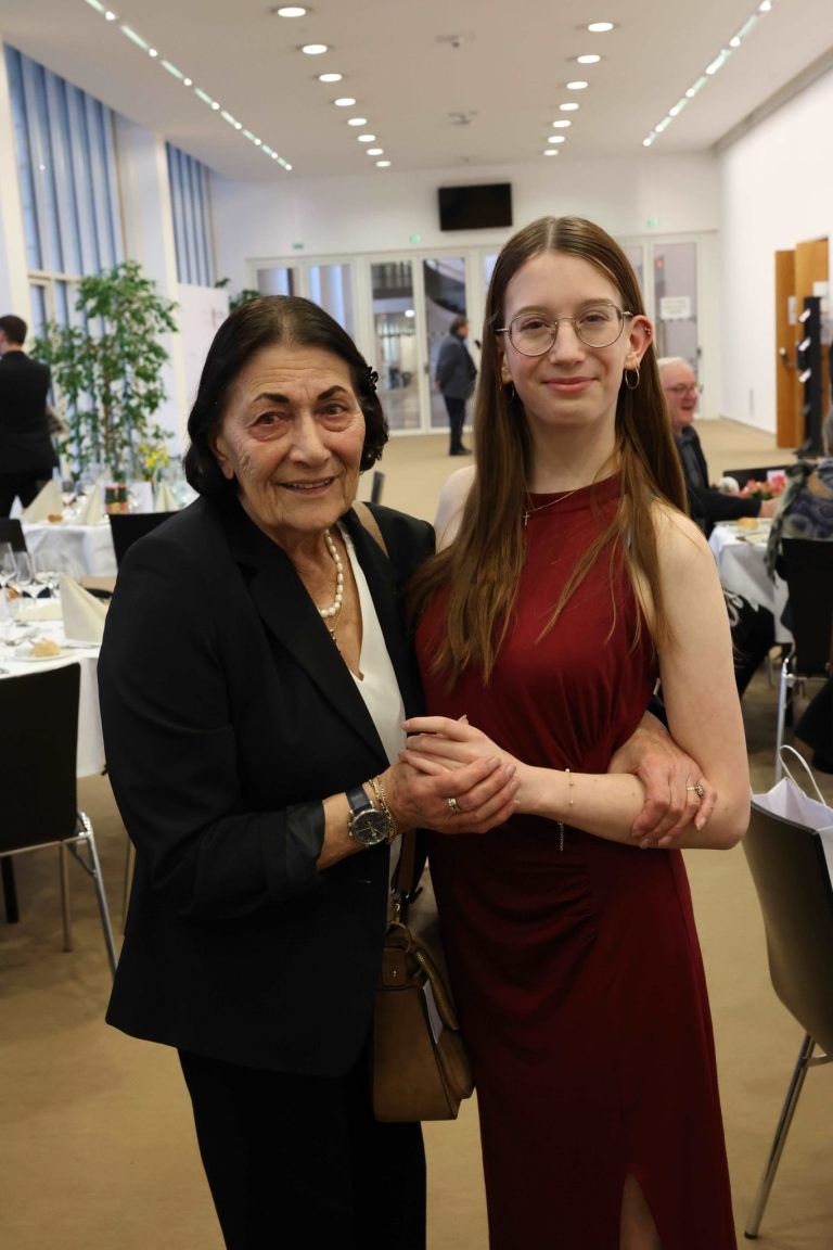 Persönlichkeiten zu Josefi geehrt: Gertrud Amann und Gotakind Laura Lutz-Diem.