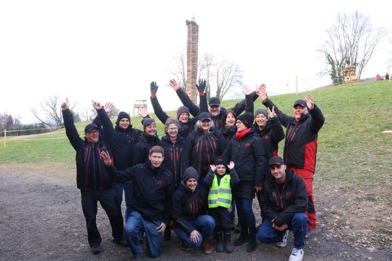 Gipfeltreffen von Funkenzünftlern: Aborndung der Funkenzunft Hub.