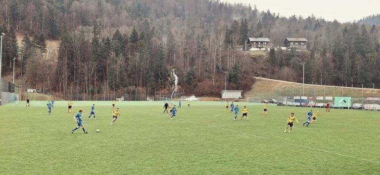 Beim FC Andelsbuch holten die Höchster zumindest einen Punkt.