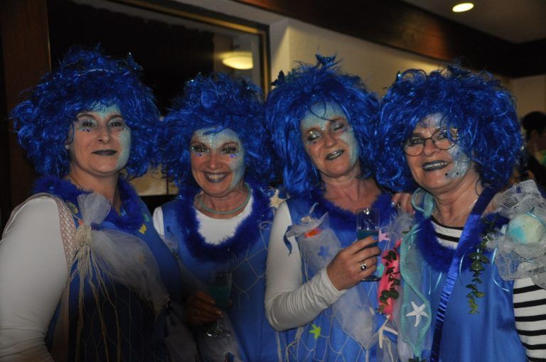Wieberfasnat – Meereszauber in Ludesch: Andrea, Andrea, Angelika, Monika