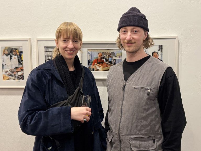 Eindringliche Inszenierung: Im Gespräch: Birgit Kappler (Studio Ingeborg) und Nico Pritzl.