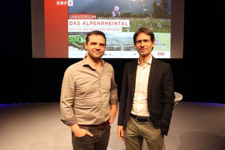 "Universum" Alpenrheintal: Stefan Übelhör und Christian Berger.