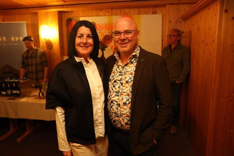 Schlemmerfestival zumn Saisonschluß: Modeanbieter Claudia und Wilfried Heim.