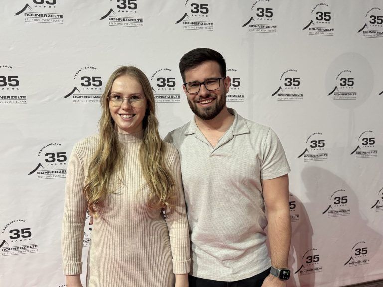 Besondere Erfolgsgeschichte: Vivienne Keller und Domenik Vogel.