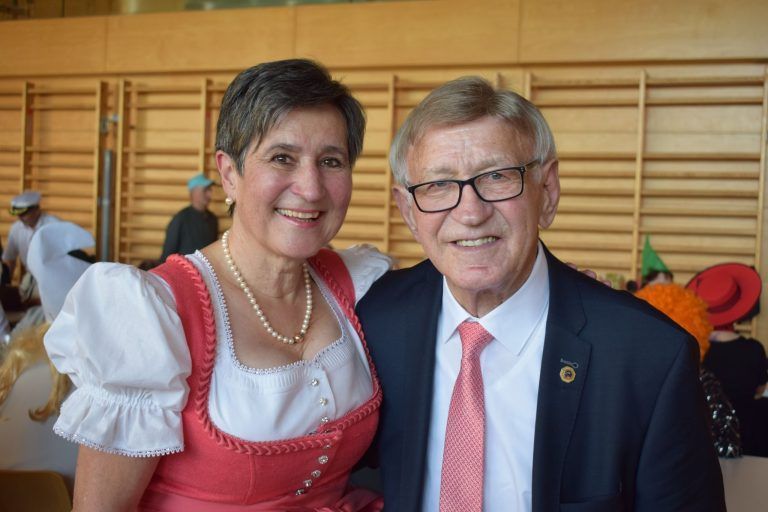 Tanzen als geselliges Sonntagsvergnügen: „Wäldertanz“-Erfinder Othmar Moosbrugger und Gattin Margit.