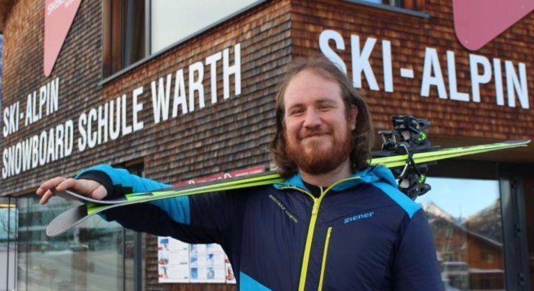 Quantensprung ins 100-Jahr-Jubiläum: Mit Ariel Meyer aus Chile trug sich 2019/20 auch Südamerika in die internationale Personalliste der Schneesportschule Warth ein.