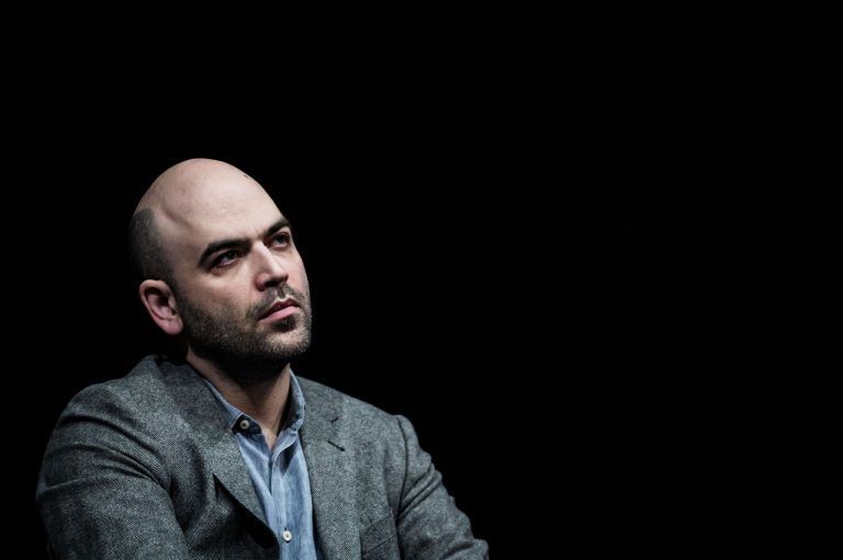 FRANCE-ITALY-LITERATURE-FESTIVAL-SAVIANO