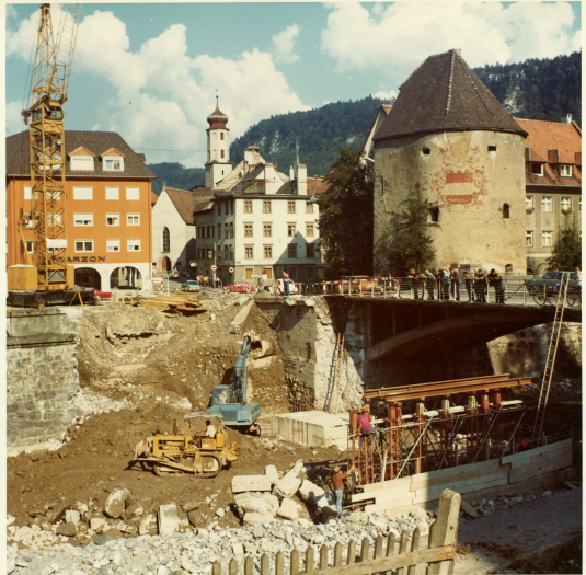 Montfortbrücke neu, Hochwasserschutz Feldkirch