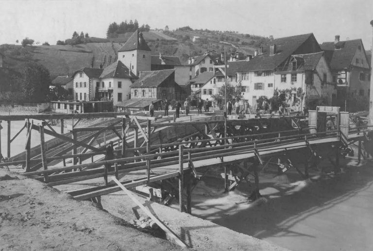 Montfortbrücke neu, Hochwasserschutz Feldkirch