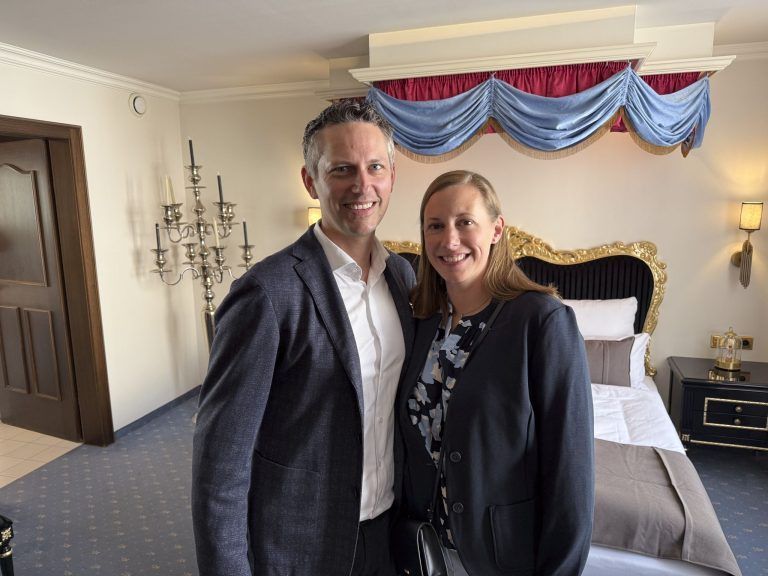 Bettina und ZA Joachim Klien waren begeistert