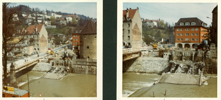 Montfortbrücke neu, Hochwasserschutz Feldkirch