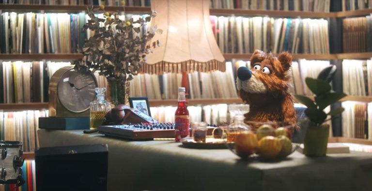 Her mit dem Bär
