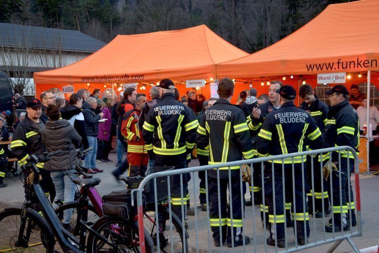Funken Bludenz, Brunnenfeld, Stadtmusik, Feuerwehr