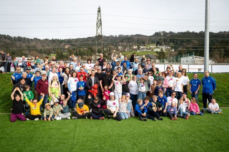 Down-Syndrom-Tag, Sportplatz Lochau