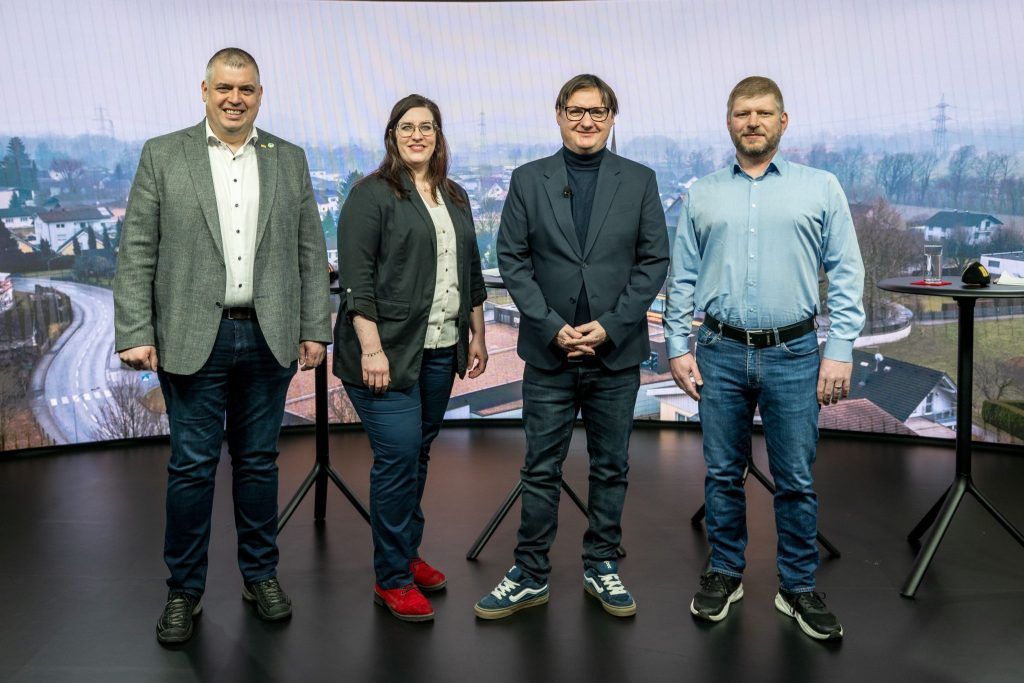 Kurz nach 18 Uhr: Große Diskussionsrunde mit den Spitzenkandidaten aus Mäder