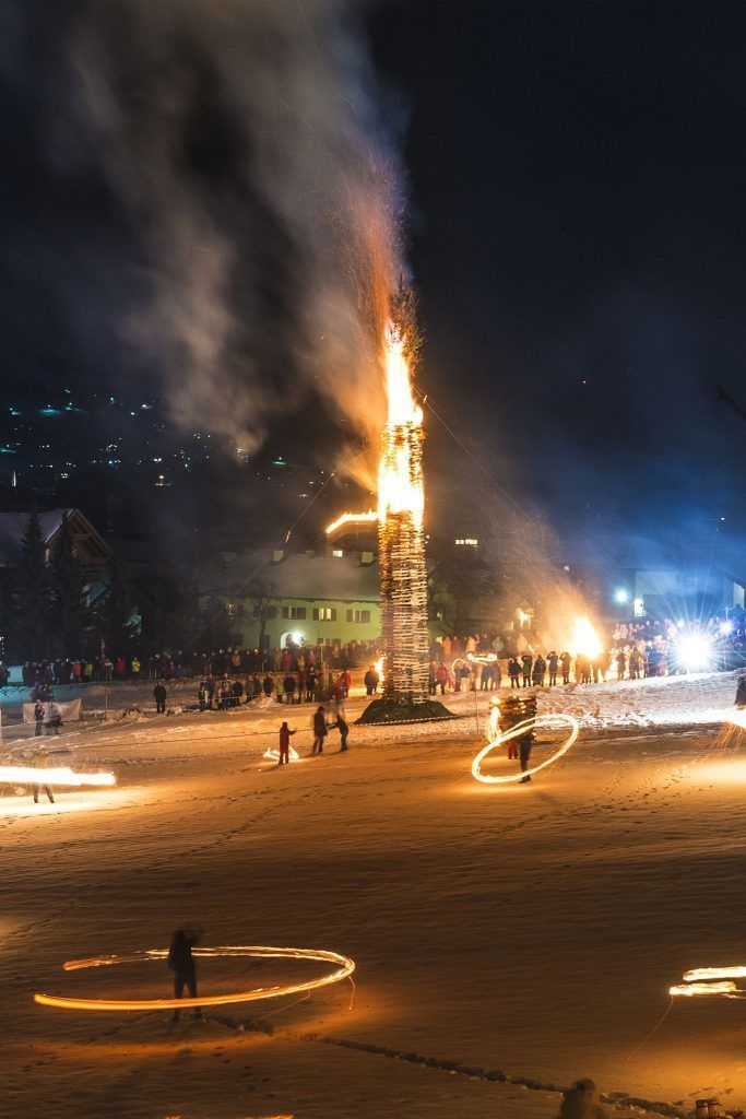 Funkenbrauchtum im Montafon