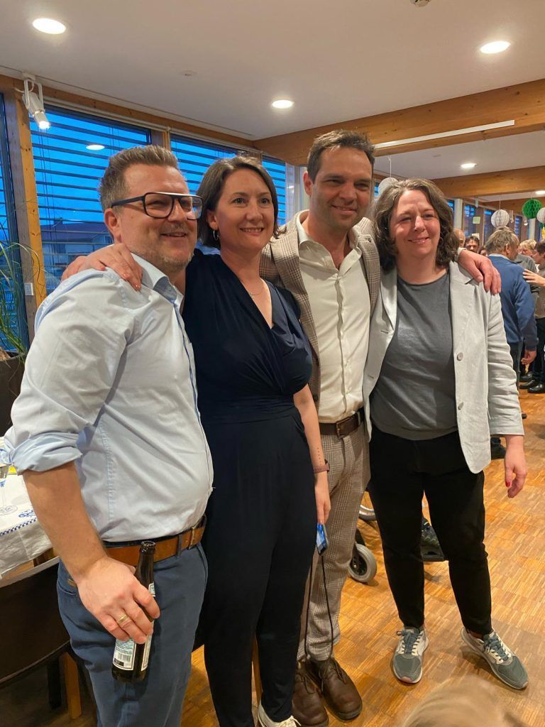 Grüne Wahlparty Höchst Stefan Übelhör