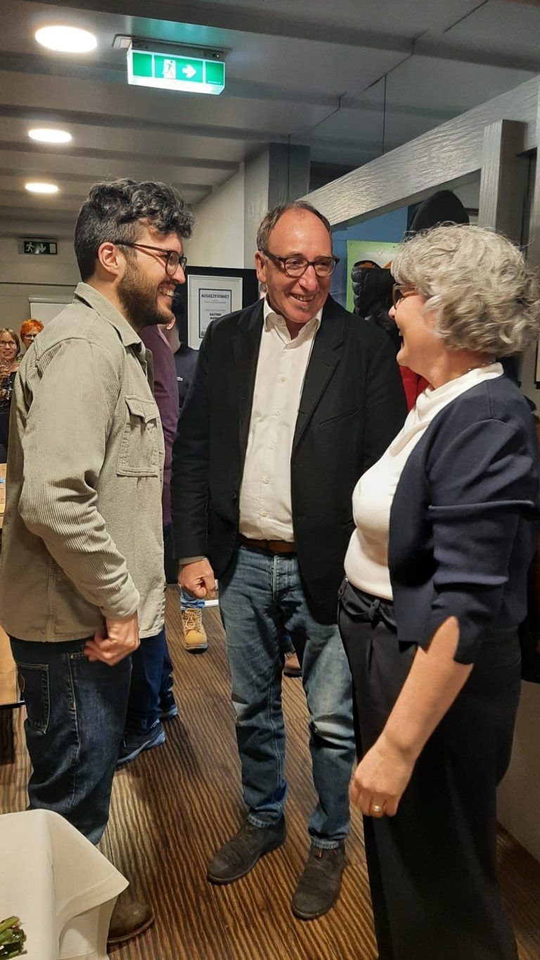 Grüne Wahlparty Rankweil Johannes Herburger