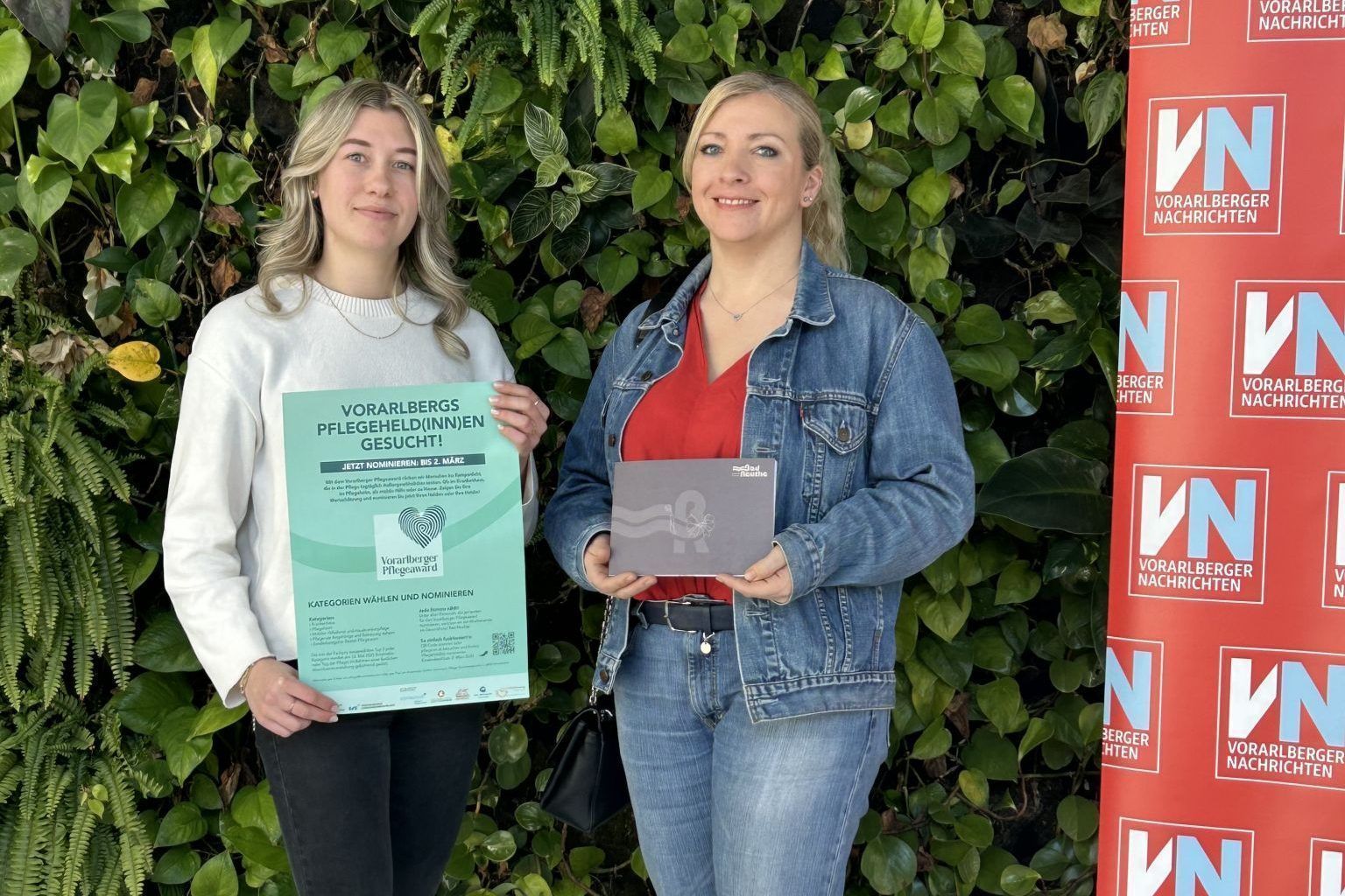 Gewinnübergabe Pflegeaward