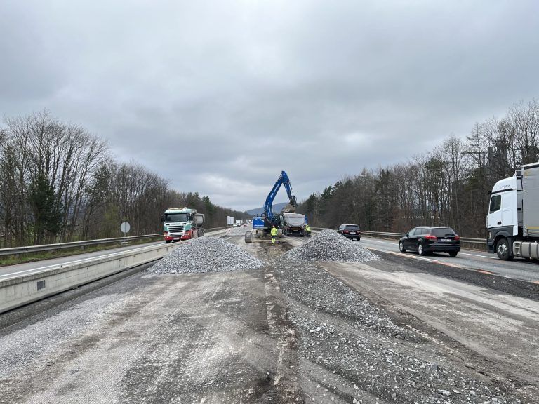 Asfinag, Baustelle, A14, Kummenberg