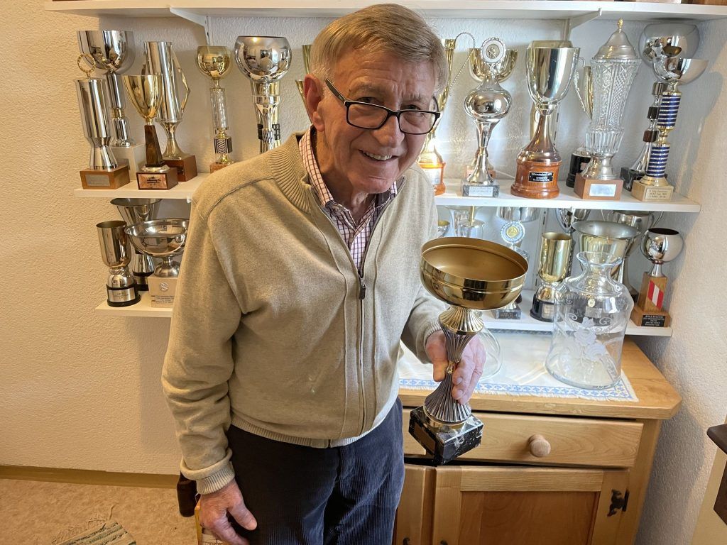 Skilegende Othmar Moosbrugger erkämpfte 208 Pokale und 86 Bestzeiten