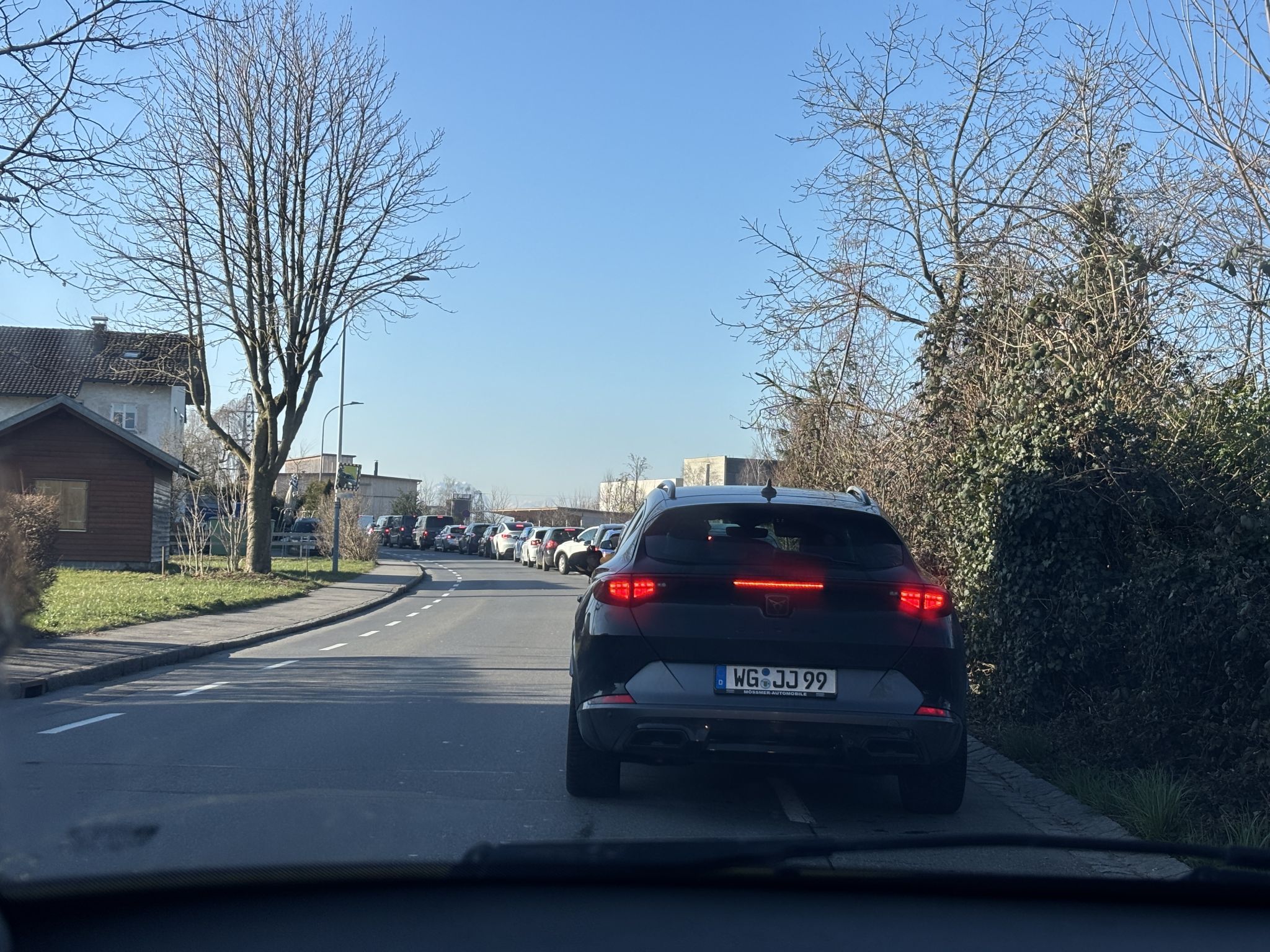 Stau Hörbranz (wegen Pfändertunnel) - 18.03. 08:25 Uhr