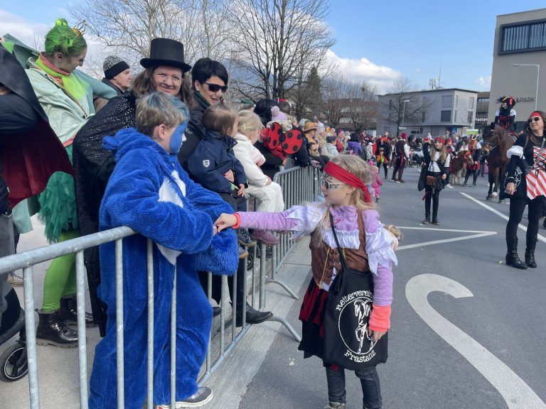 Faschingsumzuf, Kinderfasching, Frastanz, 2025