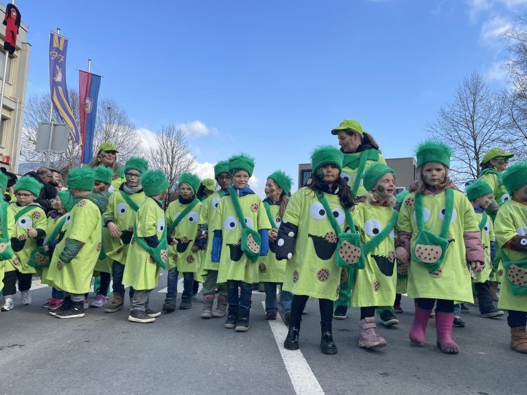 Faschingsumzuf, Kinderfasching, Frastanz, 2025