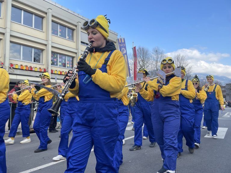 Faschingsumzuf, Kinderfasching, Frastanz, 2025