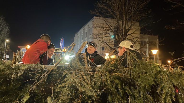 Schaaner Ried fahren 2025, Fasching, Nachtumzug