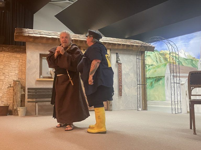 Fraschtner Bühne, Im Kloster ist der Teufel los