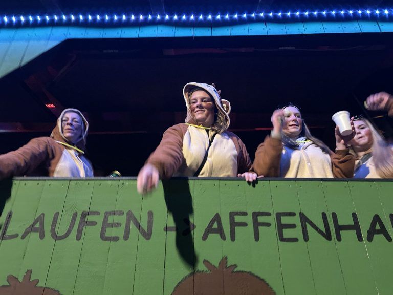 Schaaner Ried fahren 2025, Fasching, Nachtumzug