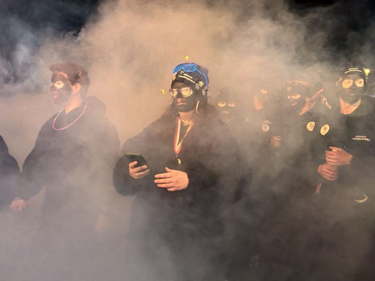 Schaaner Ried fahren 2025, Fasching, Nachtumzug