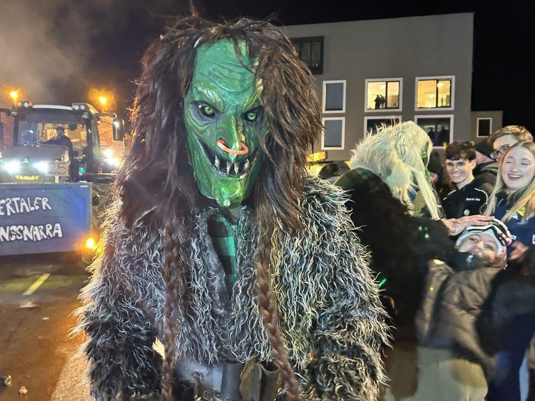 Schaaner Ried fahren 2025, Fasching, Nachtumzug